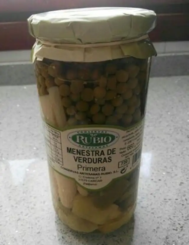 MENESTRA DE VERDURAS