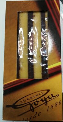 Turrón trufa naranja