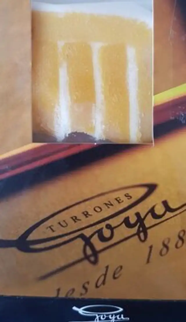 Turròn de yema mantequilla