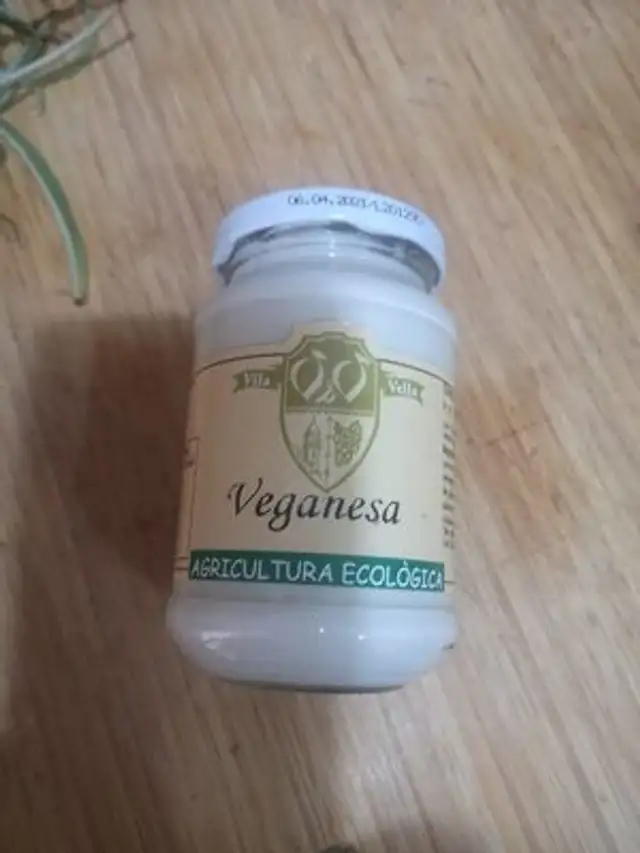 Veganesa ingredients label