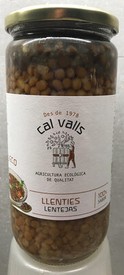 Llenties "cal valls"