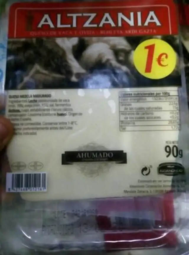 Queso de vaca y oveja