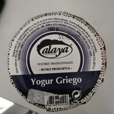 Yogur griego