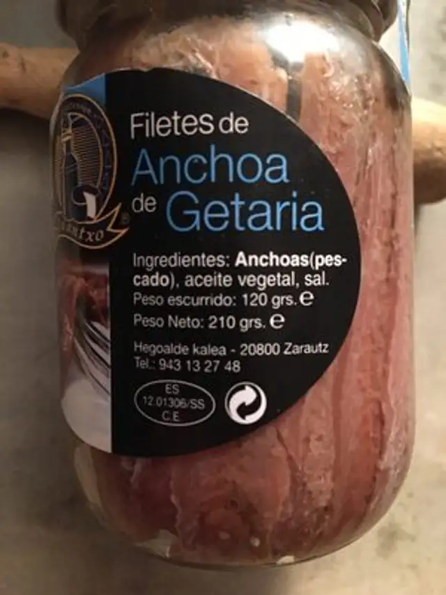 Unknown ingredients label