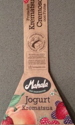 Yogur cremoso con frutas