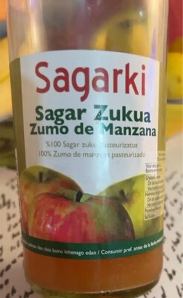 Zumo de manzana
