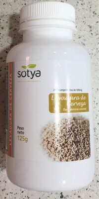 Levadura de cerveza front packaging