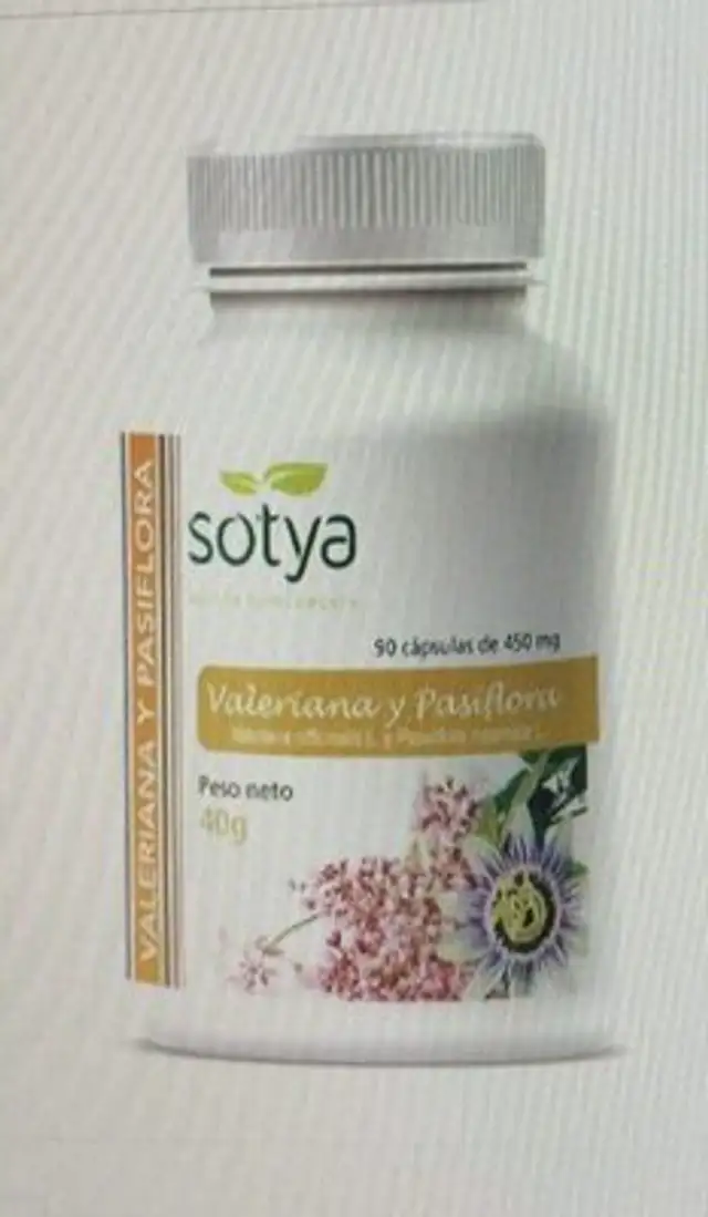 Valeriana y pasiflora