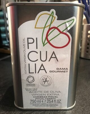 Aceite de oliva virgen extra front packaging