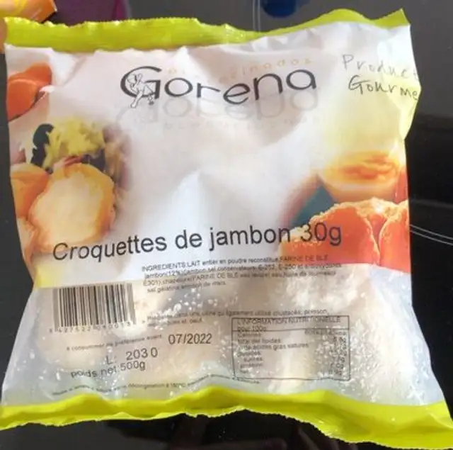 Croquettes de jambon Gorena