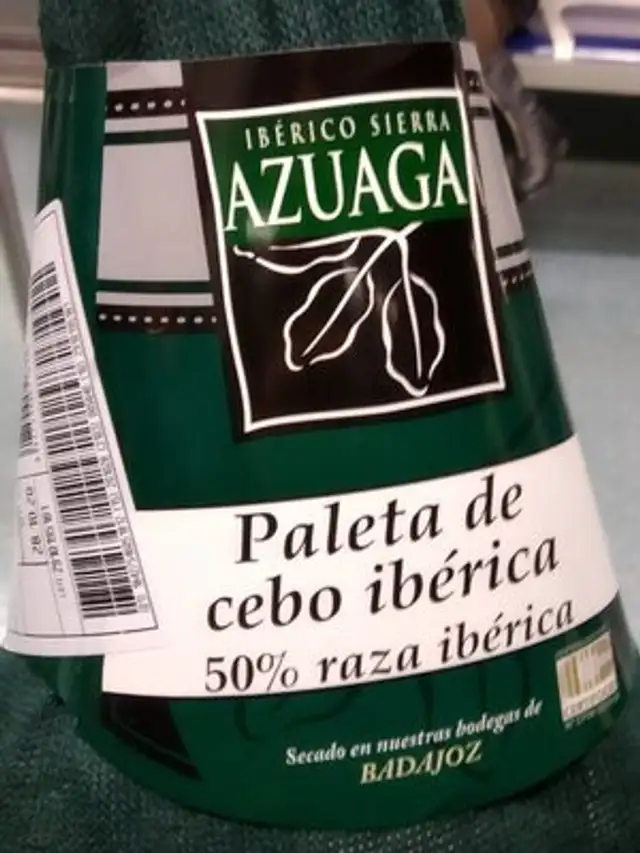 Paleta cebo iberica 50%