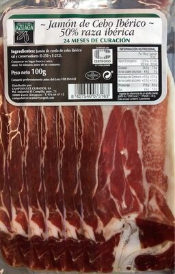 Jamon de cebo iberico 50% raza iberica