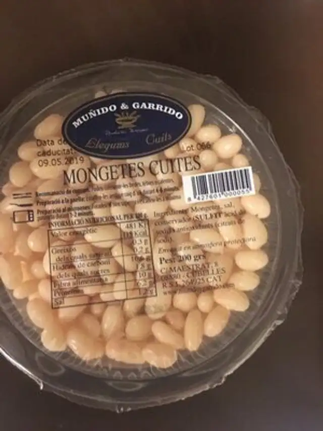 Mongetes cuites