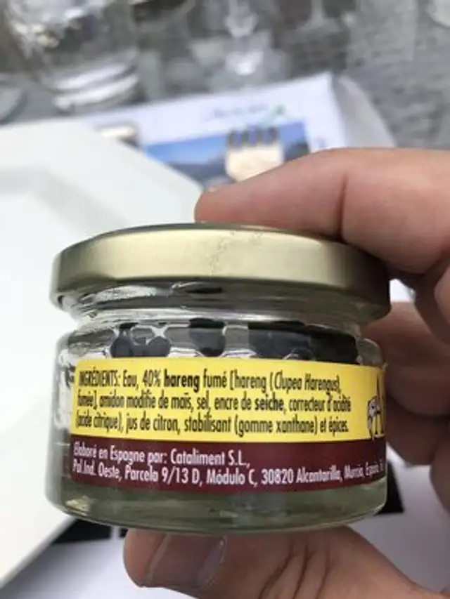 Arenkha ingredients label