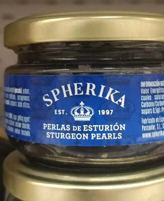 Perlas de esturión