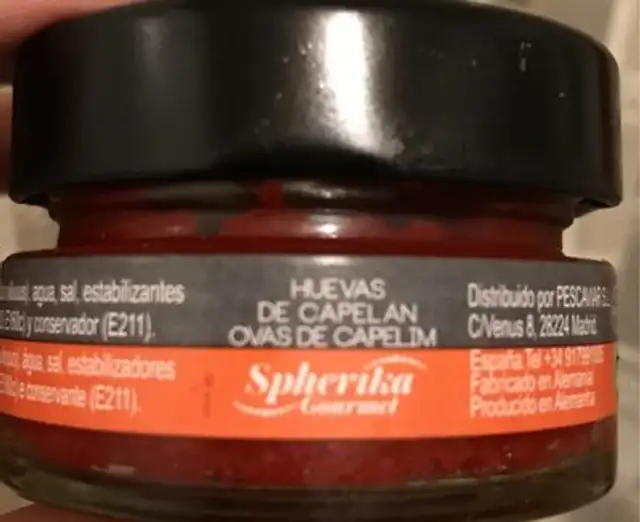 Huevas de capelan
