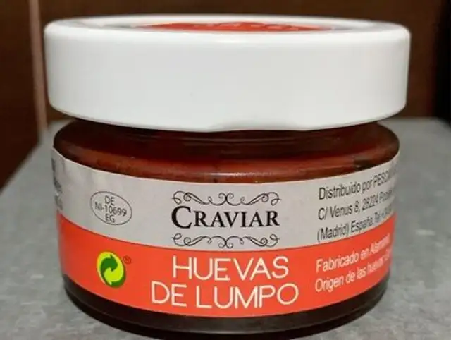 Huevas de lumpo