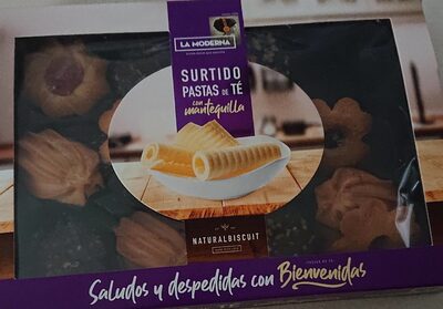 Surtido pastas de te