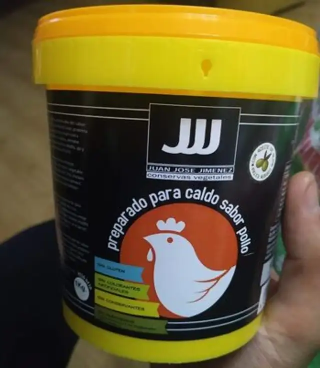 Preparado caldo sabor pollo