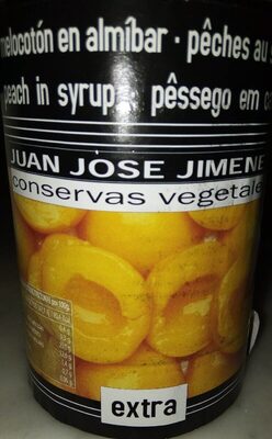 Melocoton en almibar