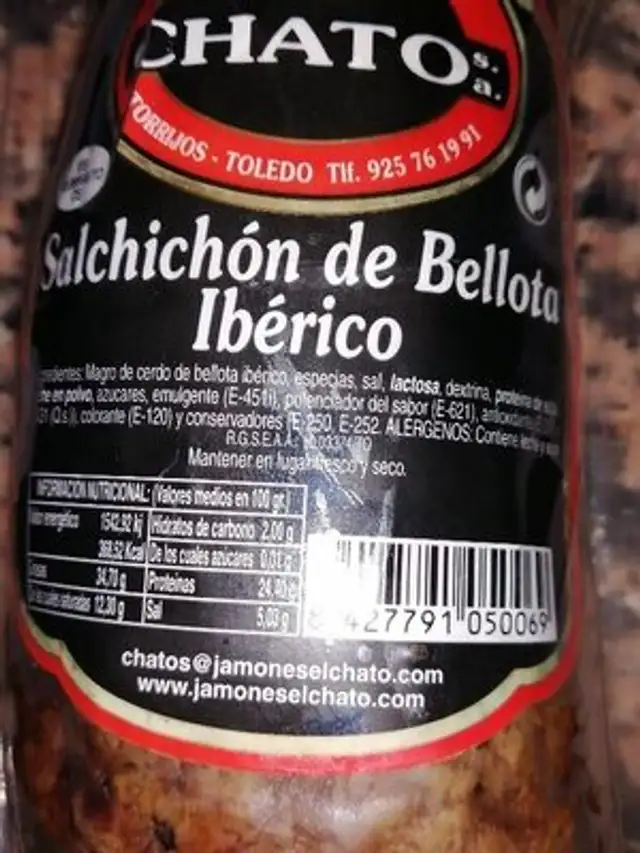 Unknown ingredients label