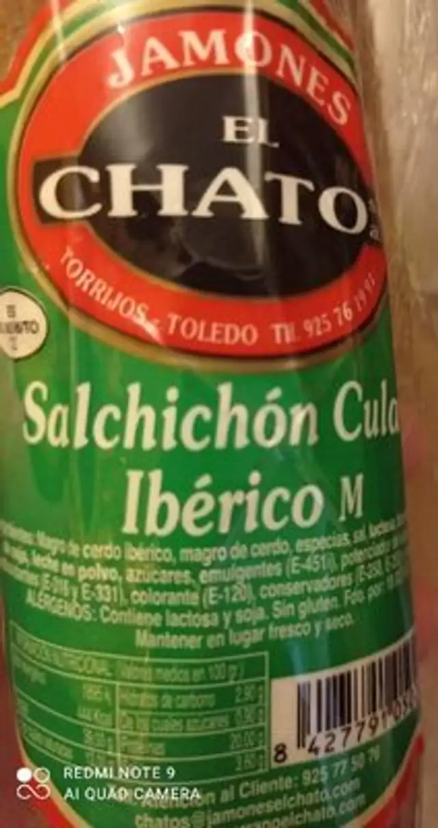 Salchichon cular iberico M