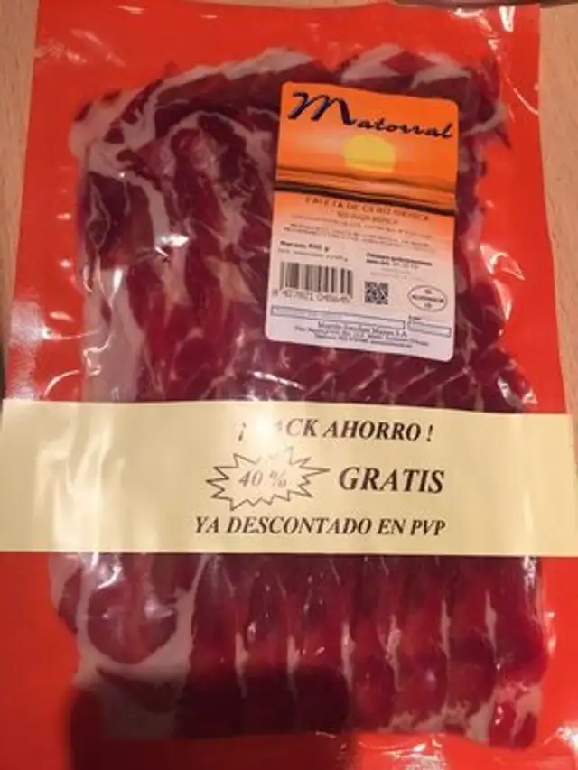 Paleta de cerdo iberica