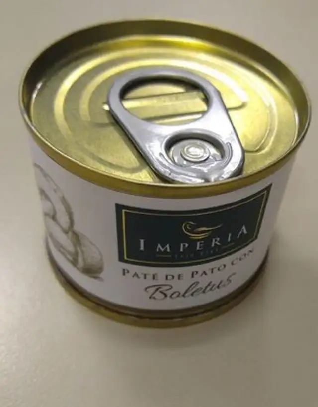 Paté de pato con boletus