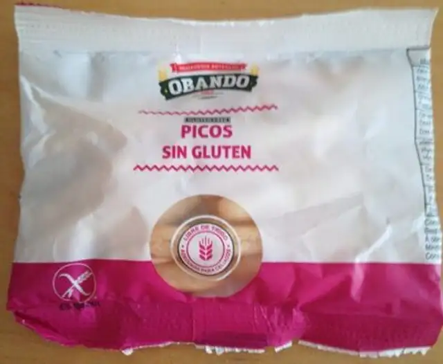 Picos sin gluten