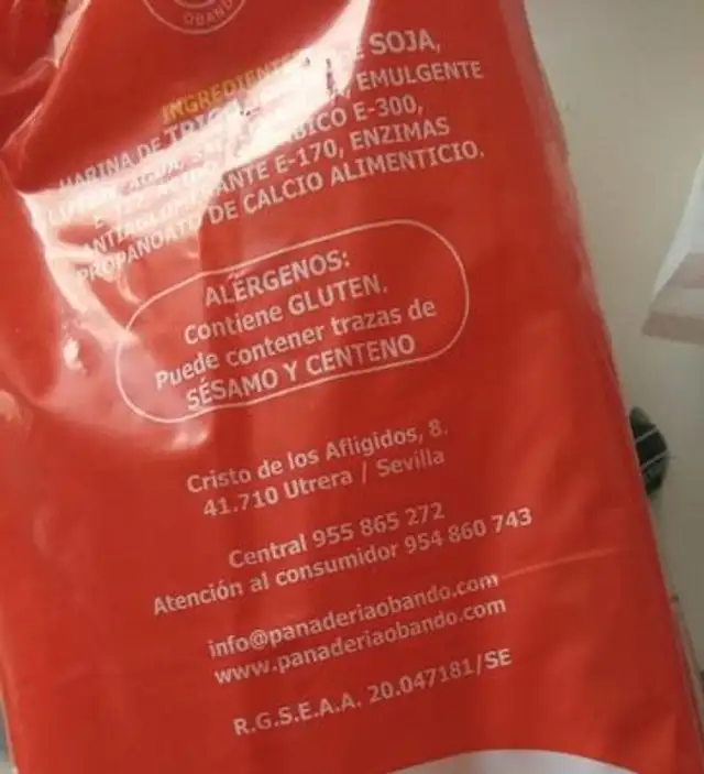 Especial minutorrijas nutrition facts table