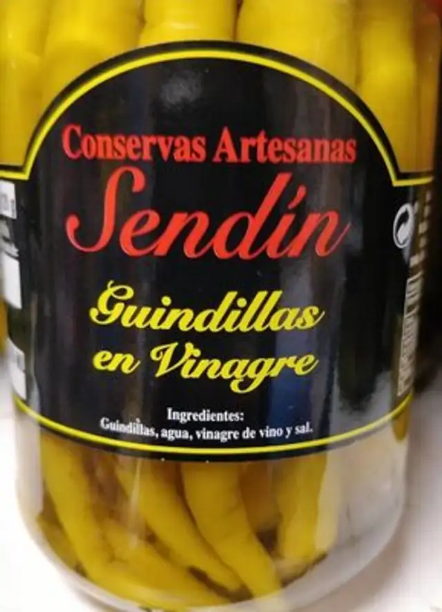 Guindillas en vinagre