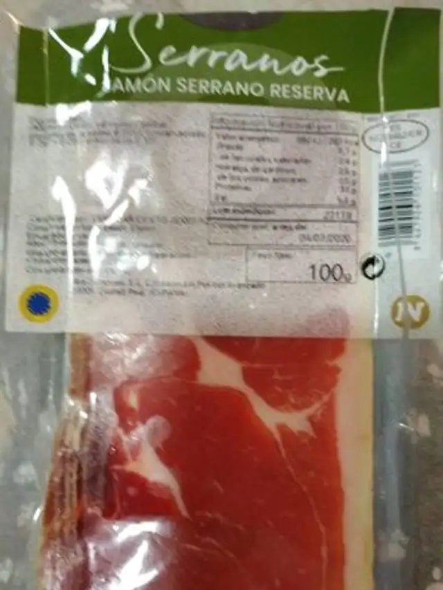 Jamón serrano reserva
