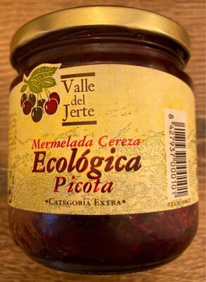 Mermelada ecologica Picota front packaging
