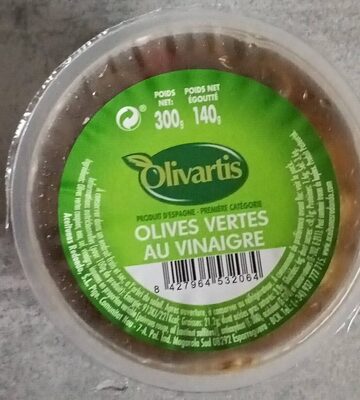 Olives vertes au vinaigre