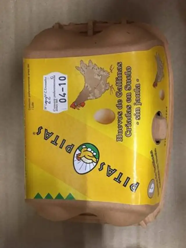 Huevos de gallinas criadas en suelo