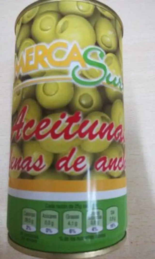 Aceitunas rellenas de anchoas