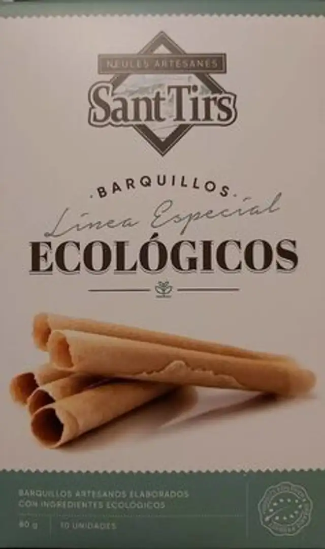 Barquillos línea especial ecológicos