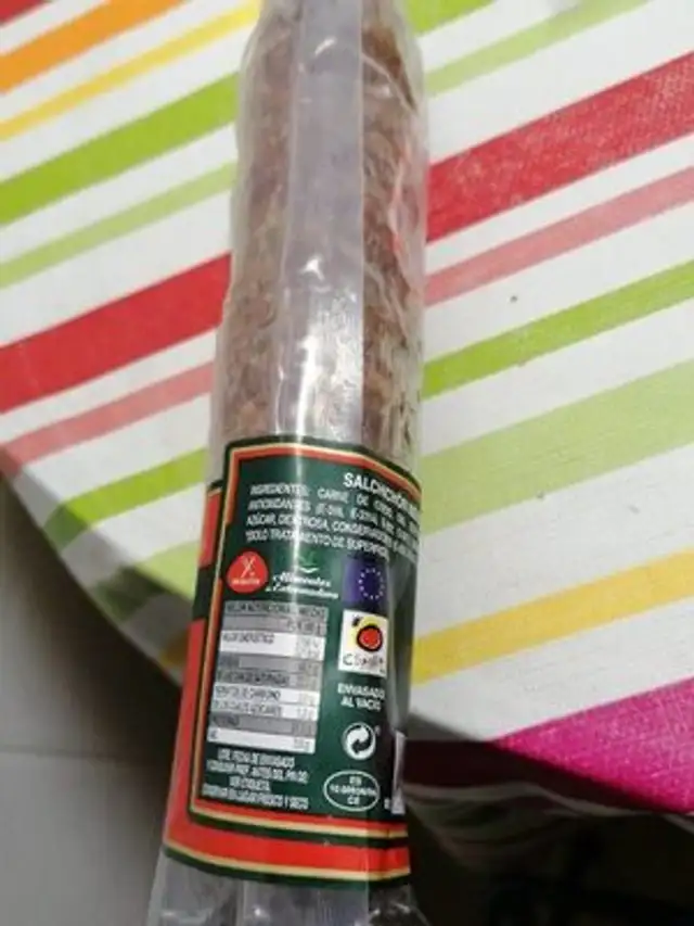Salchichón ibérico
