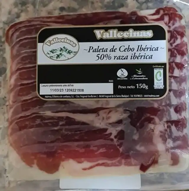 Paletavde Cebo Ibérica