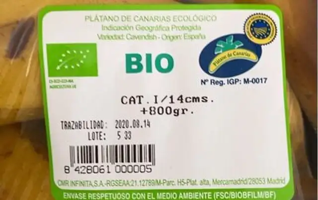 Platano Canarias Bio