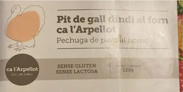 Pit de gall d’indi al forn