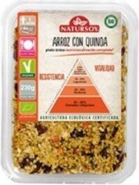 Arroz con quinoa