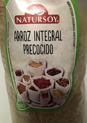 Arroz integral precocido