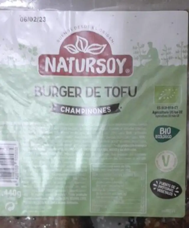 Burger de tofu