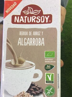 Bebida arroz y algarroba