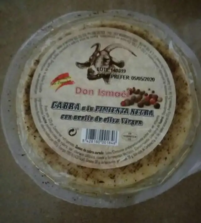 Queso de cabra a la pimienta
