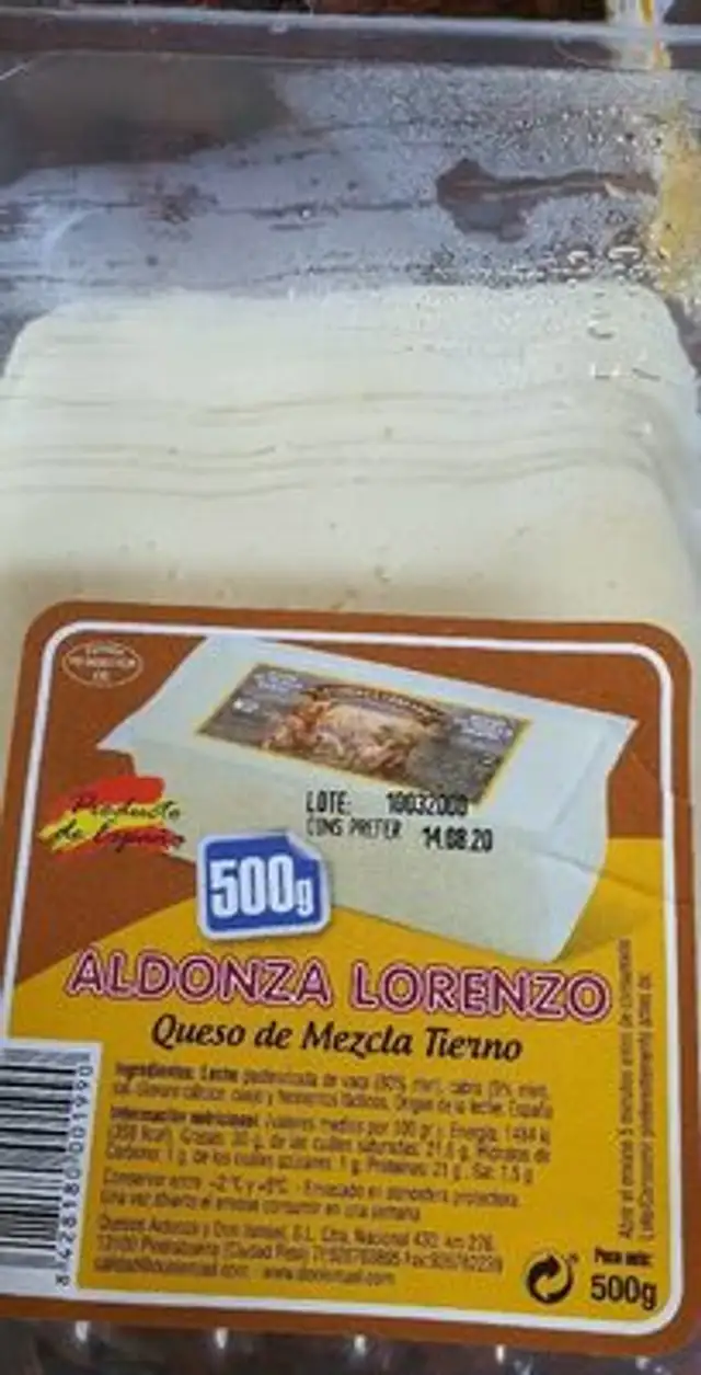 Queso de Mezcla Tierno Aldonza Lorenzo