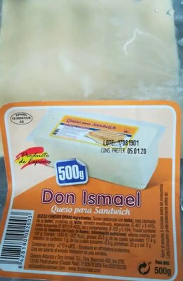 Queso para sándwich