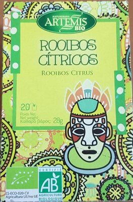 Rooibos citricos front packaging