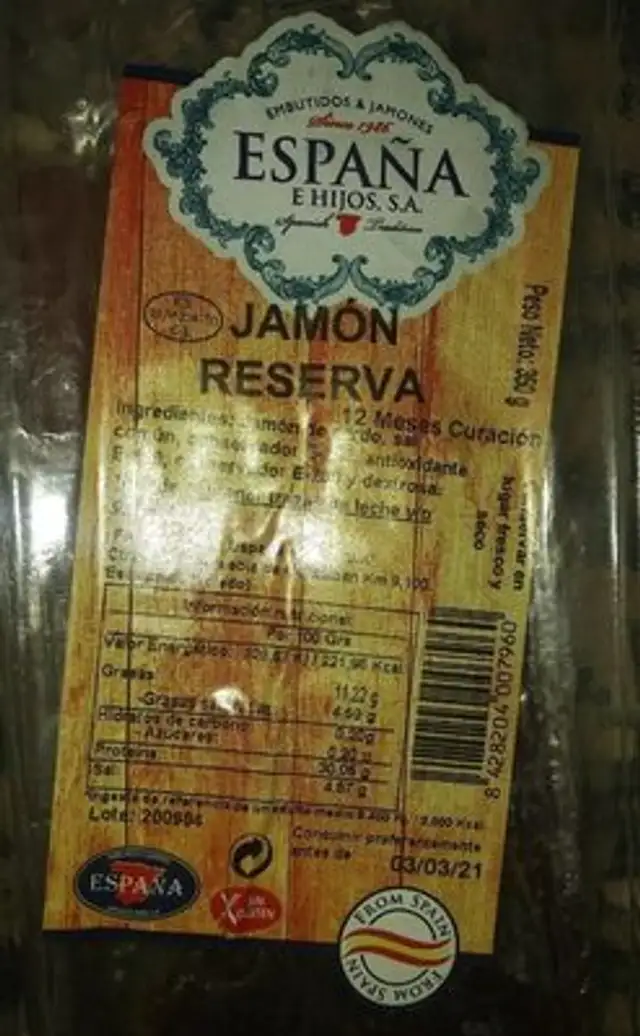 Jamón Reserva
